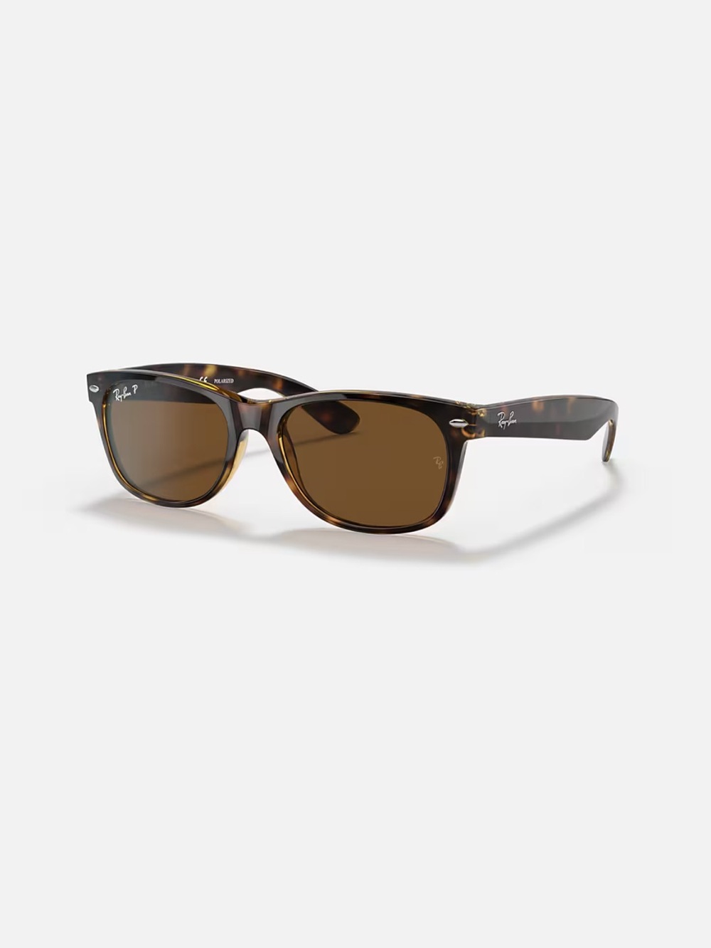 Ray-Ban Men’s Tortoiseshell Brown Sunglasses New Wayfarer